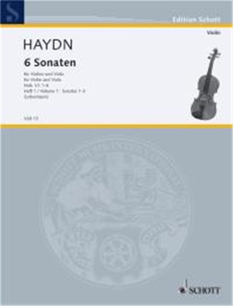 6 Sonatas Hob.VI: 1-6 Heft 1